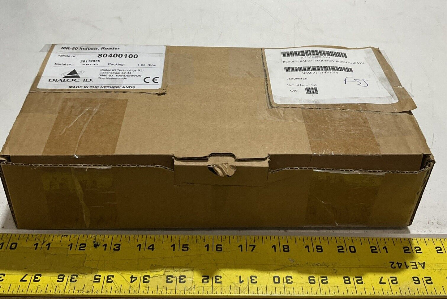 DIALOC MR50 ID 20112075 READER RADIO FREQUENCY INDENTIFICATIC U3S