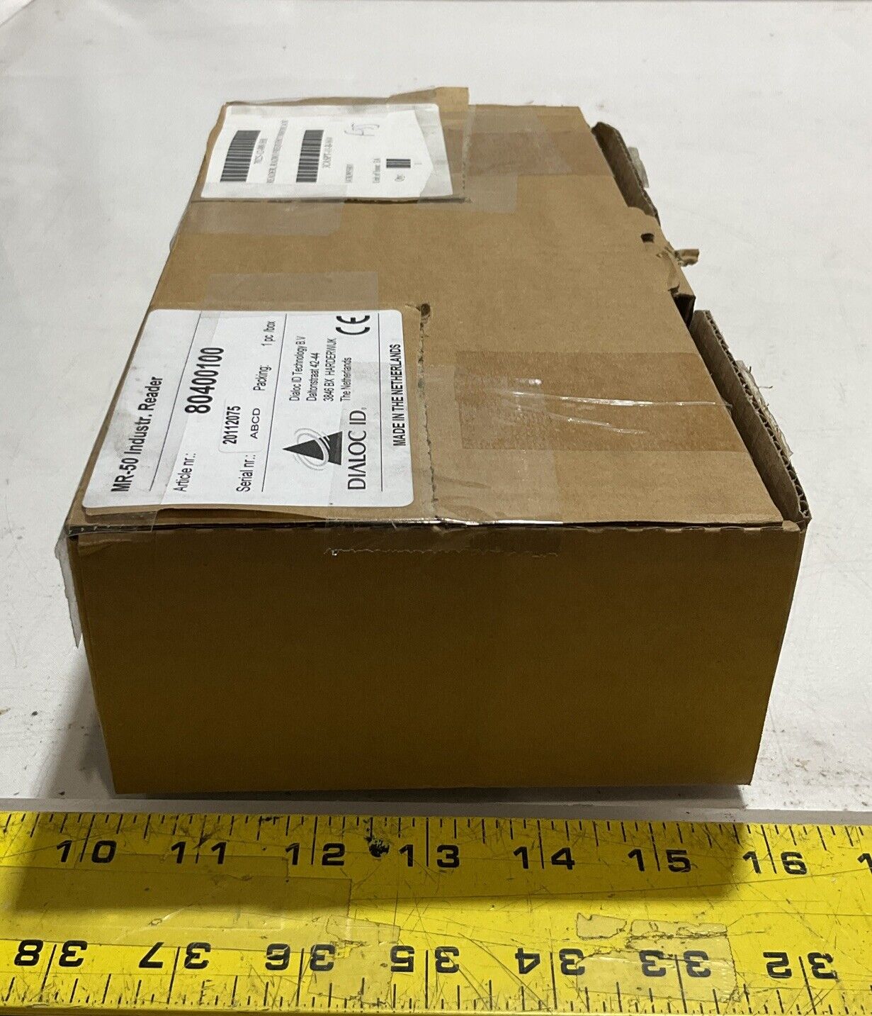DIALOC MR50 ID 20112075 READER RADIO FREQUENCY INDENTIFICATIC U3S