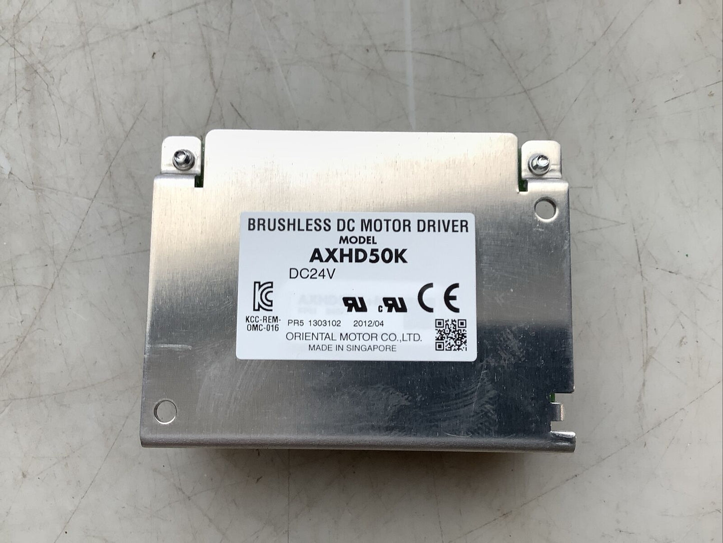 ORIENTAL MOTOR AXHD50K BRUSHLESS DC MOTOR DRIVE U3S