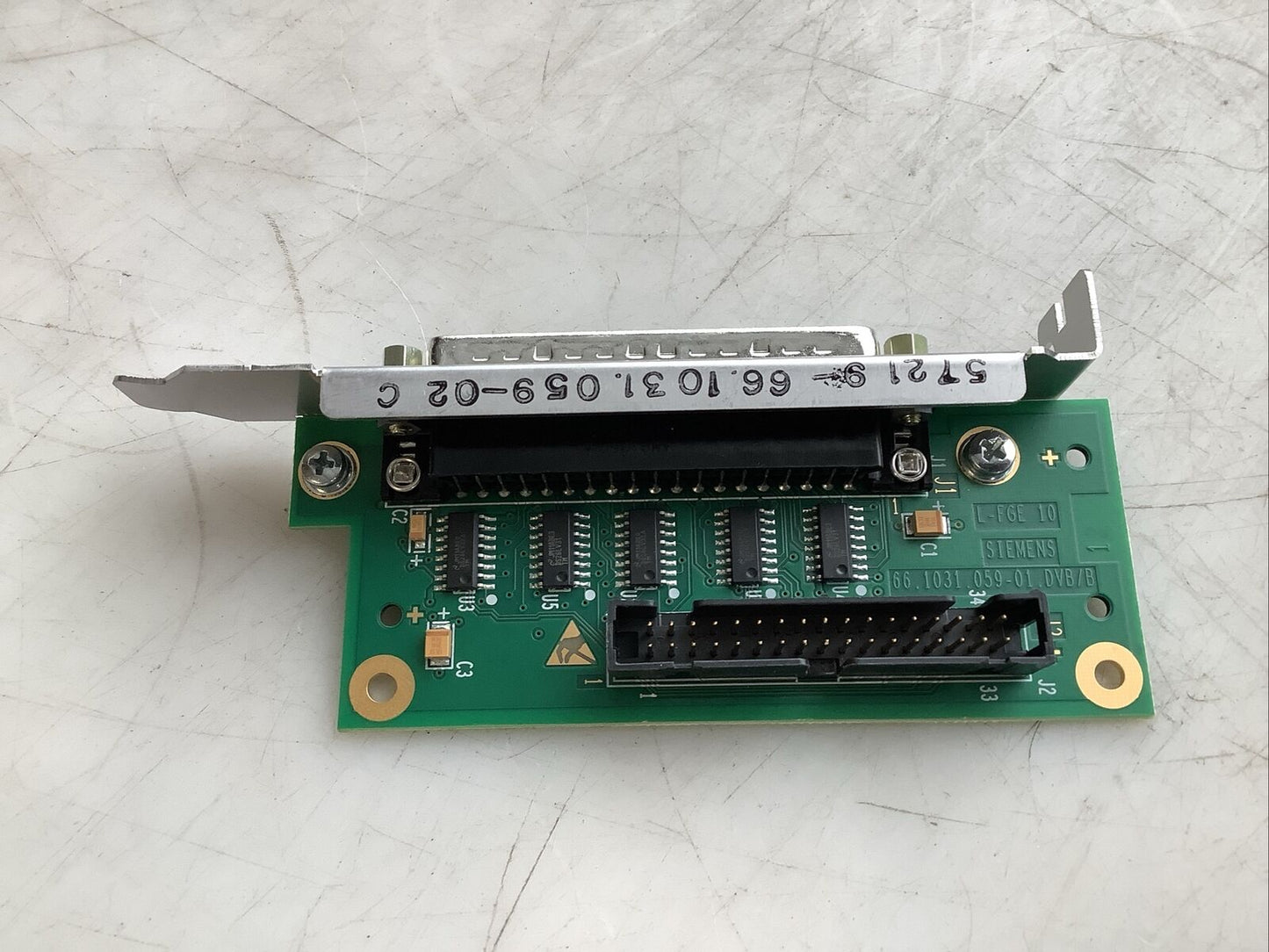 SIEMENS 66.1031.059-00 L-FGE 10 PCB ASSEMBLY U3S