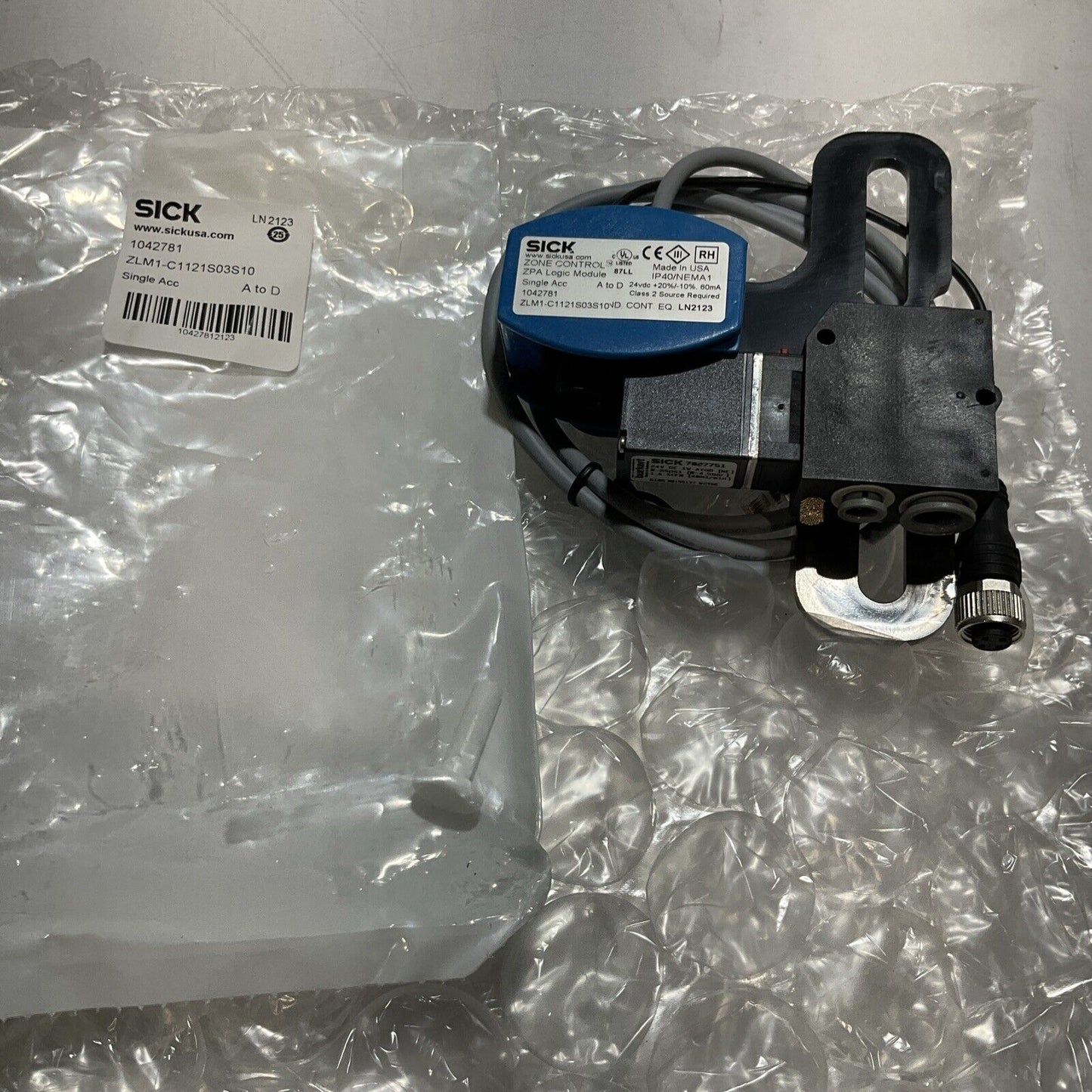 SICK  ZLM1-C1121S03S10  MODULE  ZONE  LOGIC  U3S