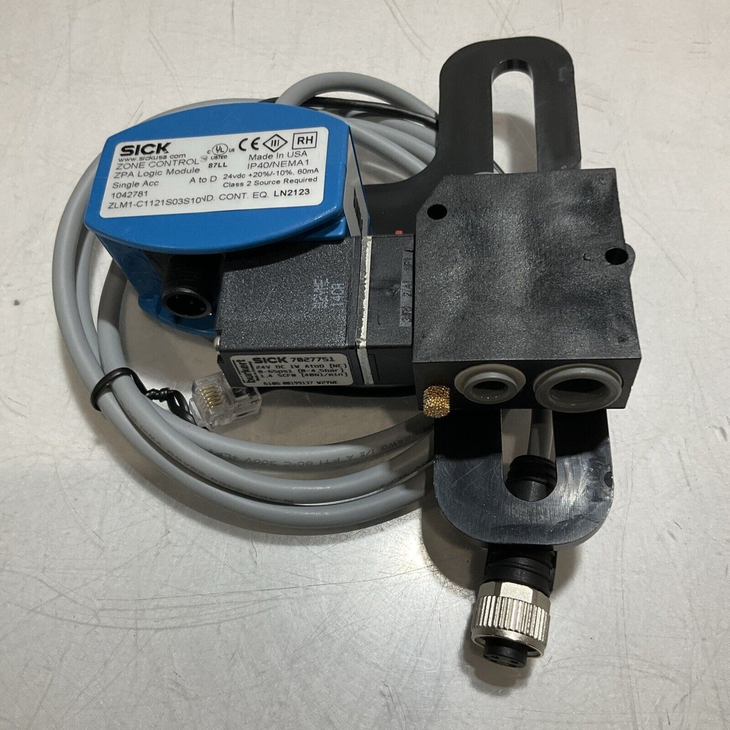 SICK  ZLM1-C1121S03S10  MODULE  ZONE  LOGIC  U3S