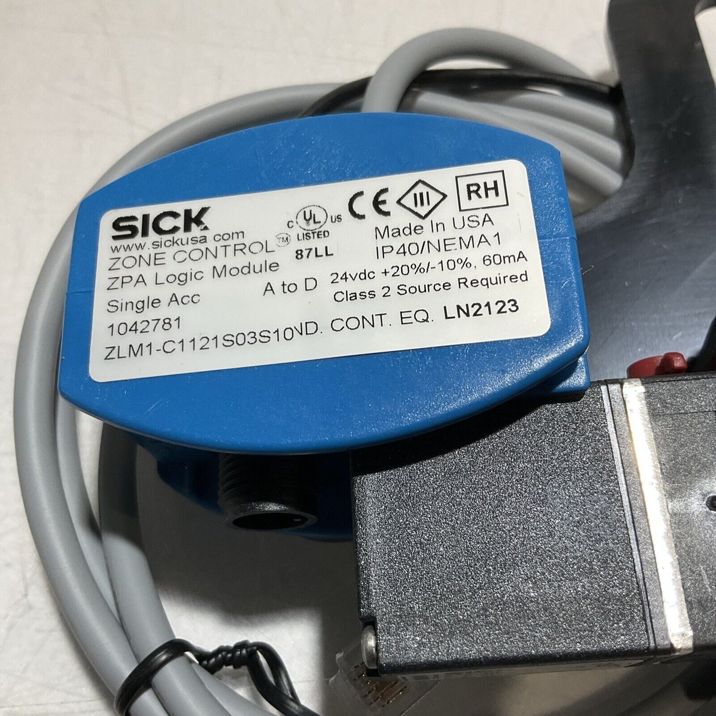 SICK  ZLM1-C1121S03S10  MODULE  ZONE  LOGIC  U3S