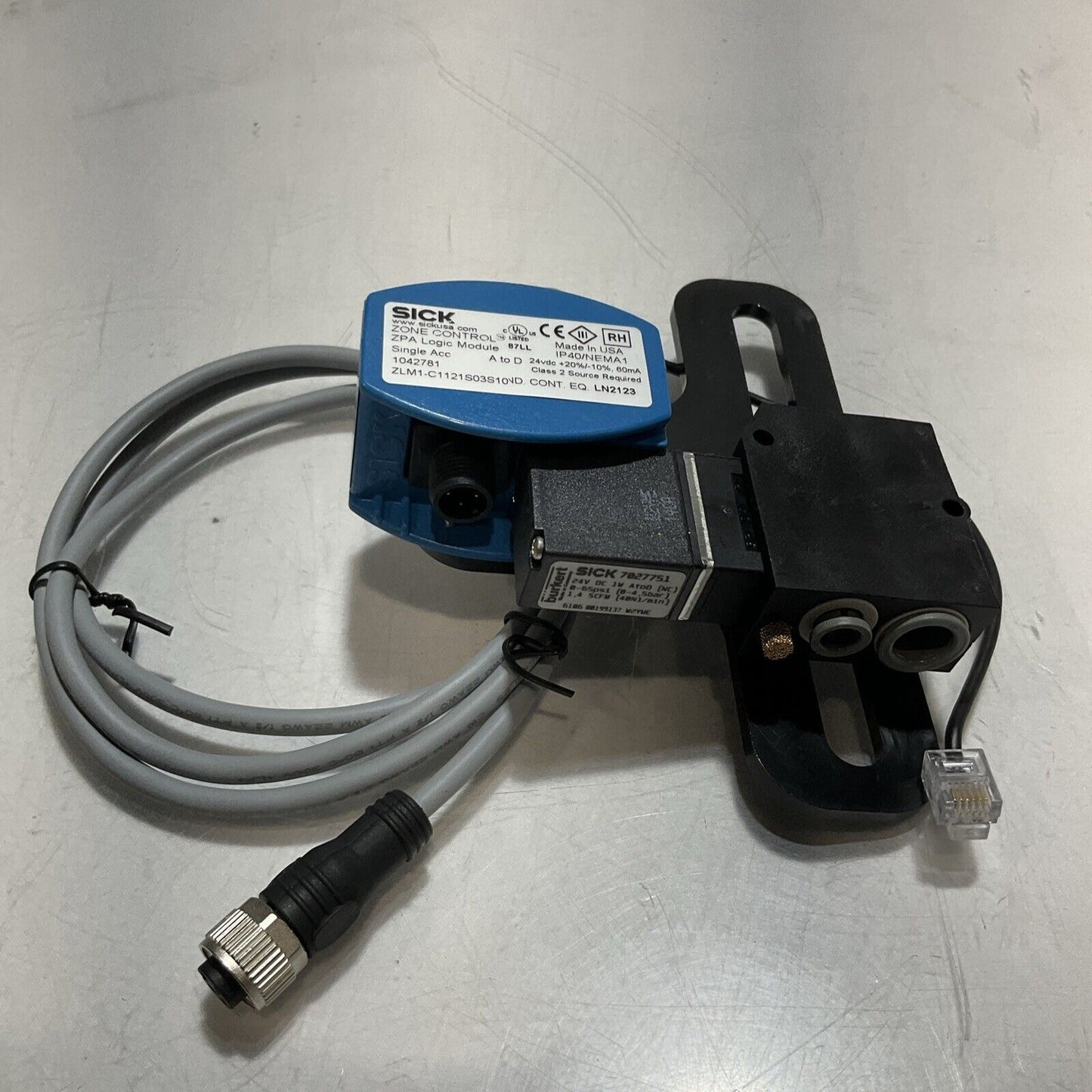 SICK  ZLM1-C1121S03S10  MODULE  ZONE  LOGIC  U3S