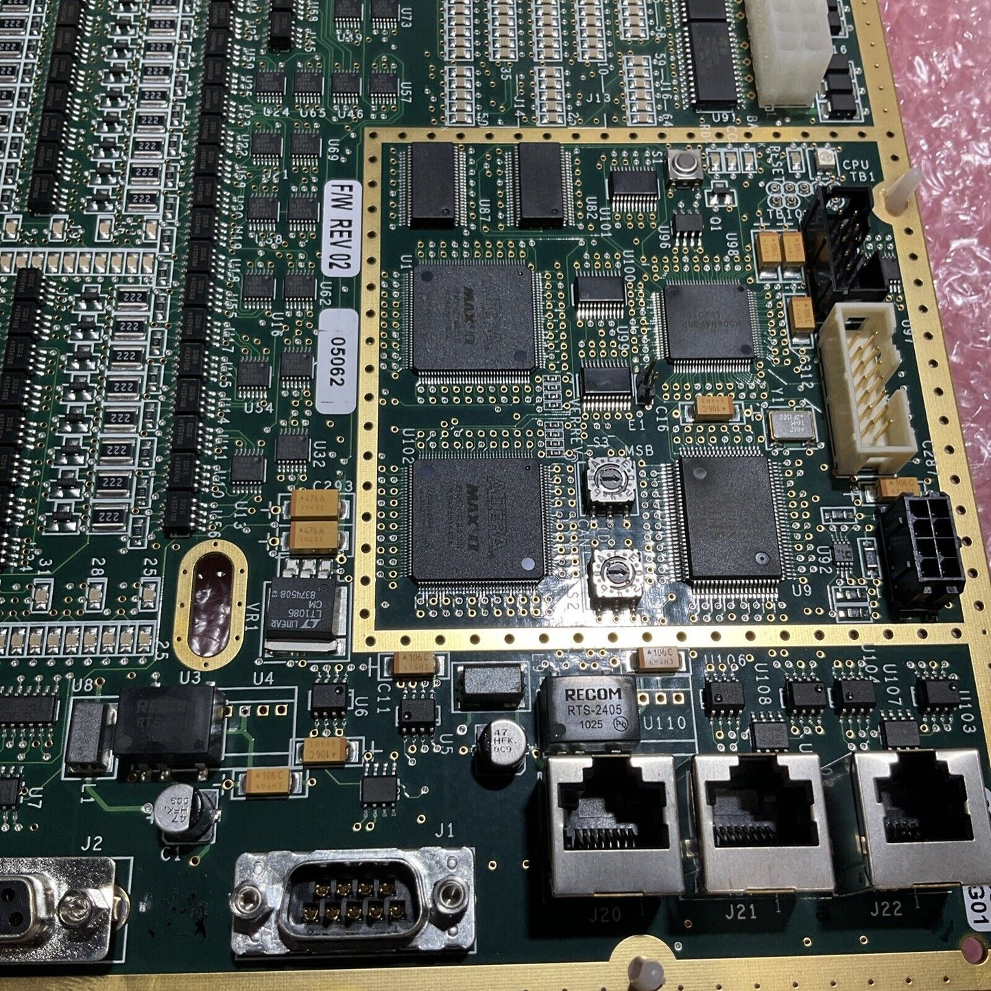 HANNSTAR 174K432H01 KMV-4 94V-O 0951 BOAR ASSEMBLY CONTROL PROGRAM LOT OF 2 U3S