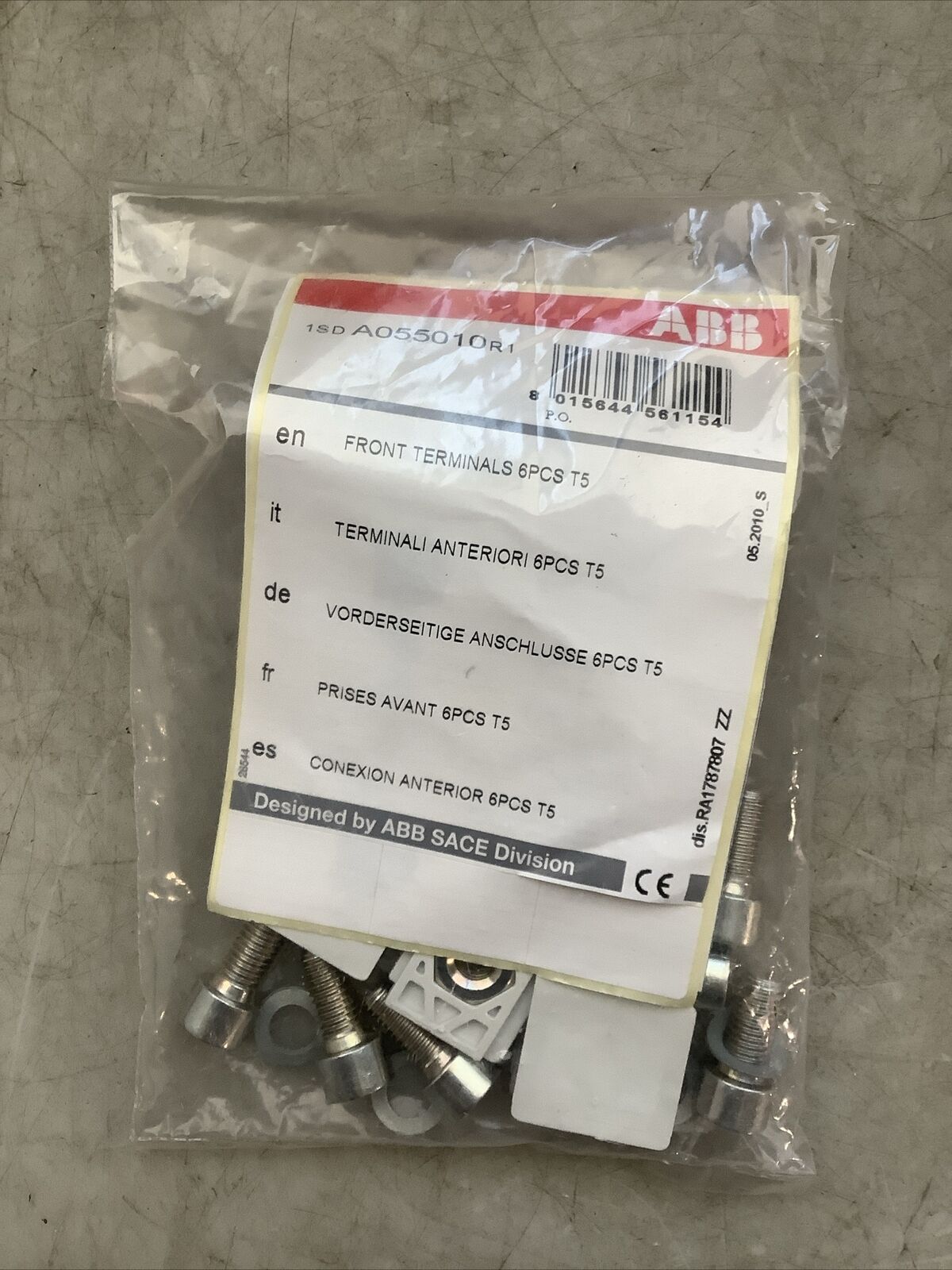 ABB SACE TMAX T5N 400 CIRCUIT BREAKER 300A 3P U3S