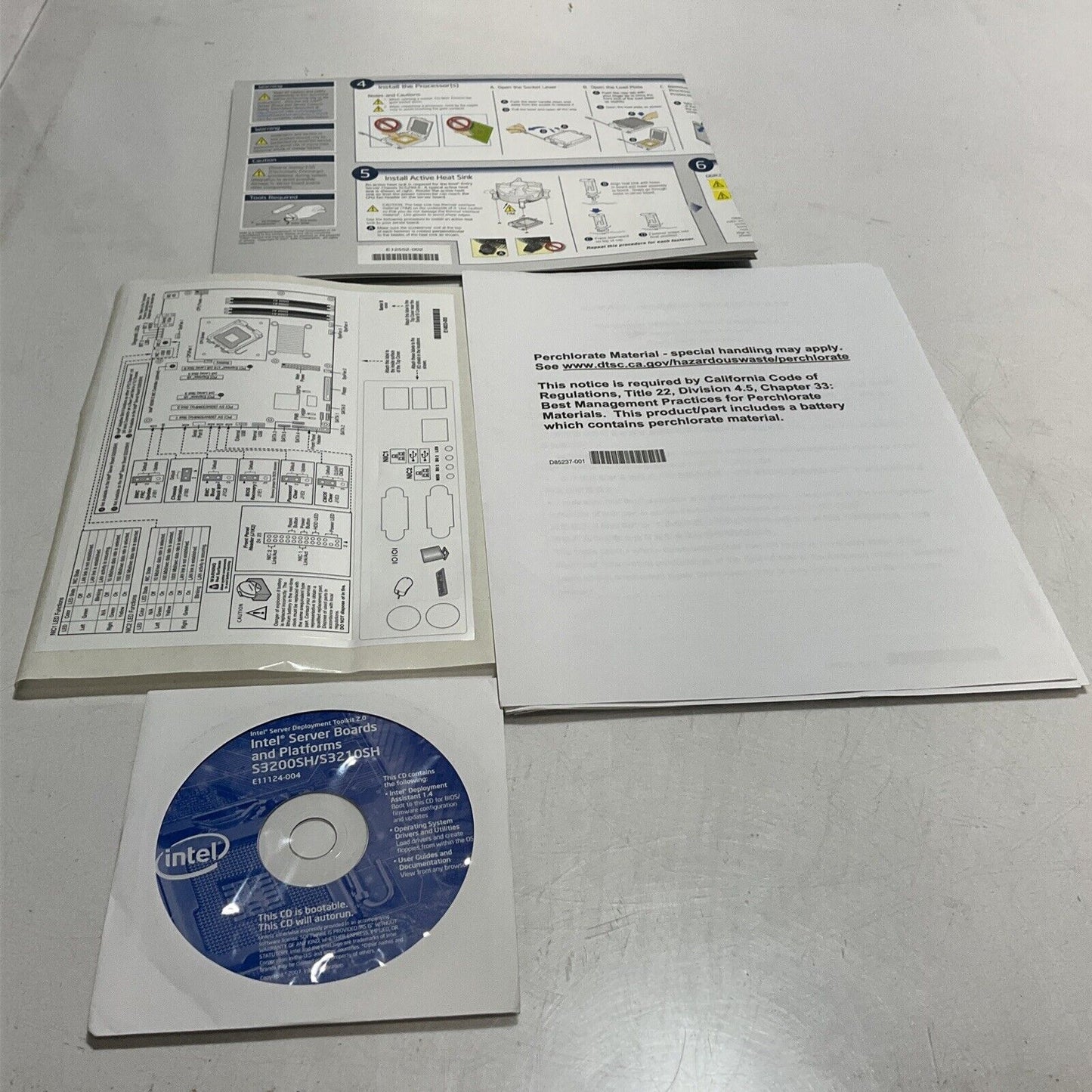INTEL S3210SH SERVER BOARD U3S