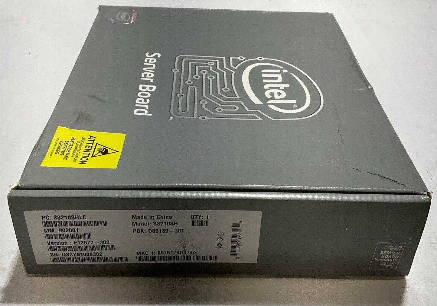 INTEL S3210SH SERVER BOARD U3S