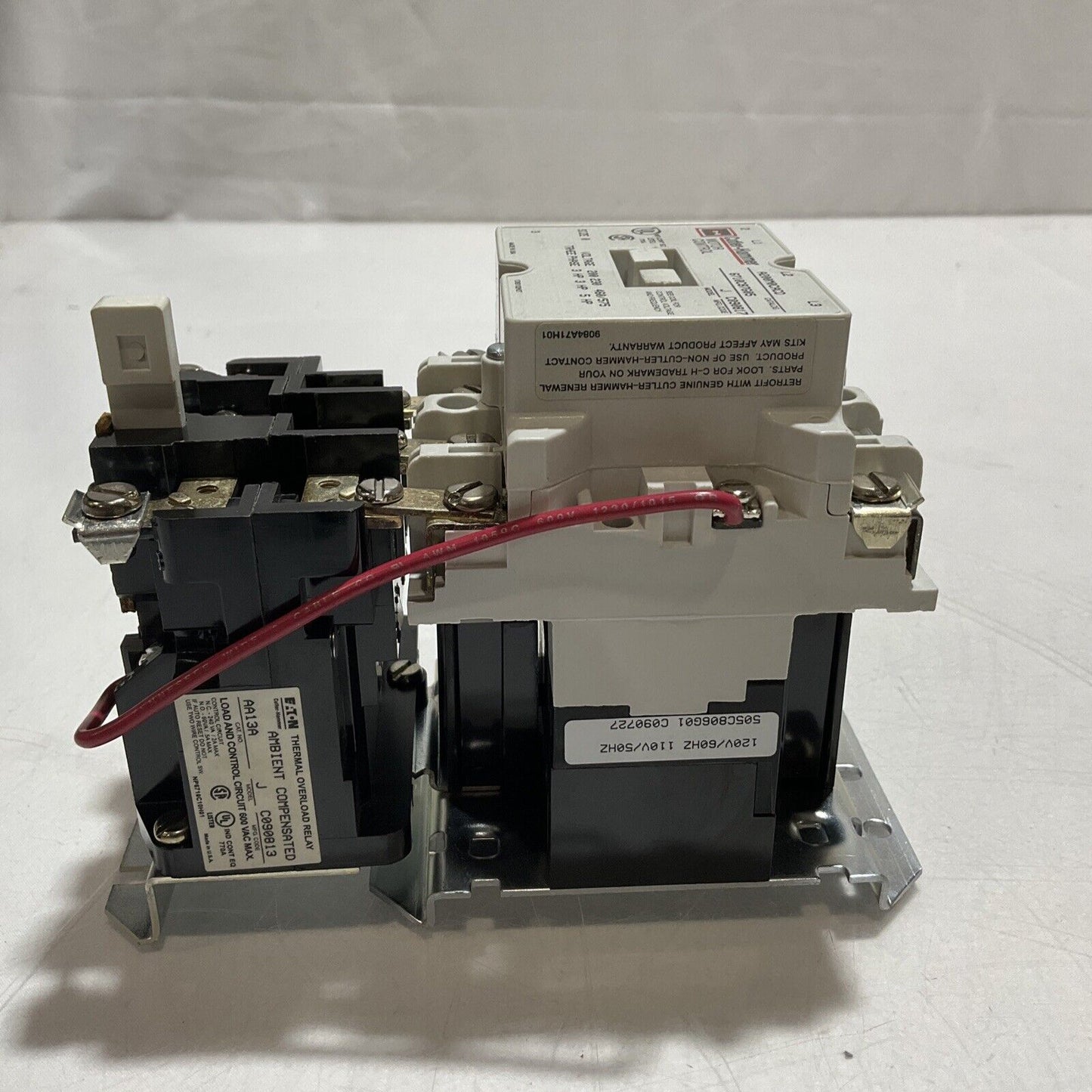 EATON A200M0CACD NON RECERSING STARTER  120V 3P 3HP-5HP U3S