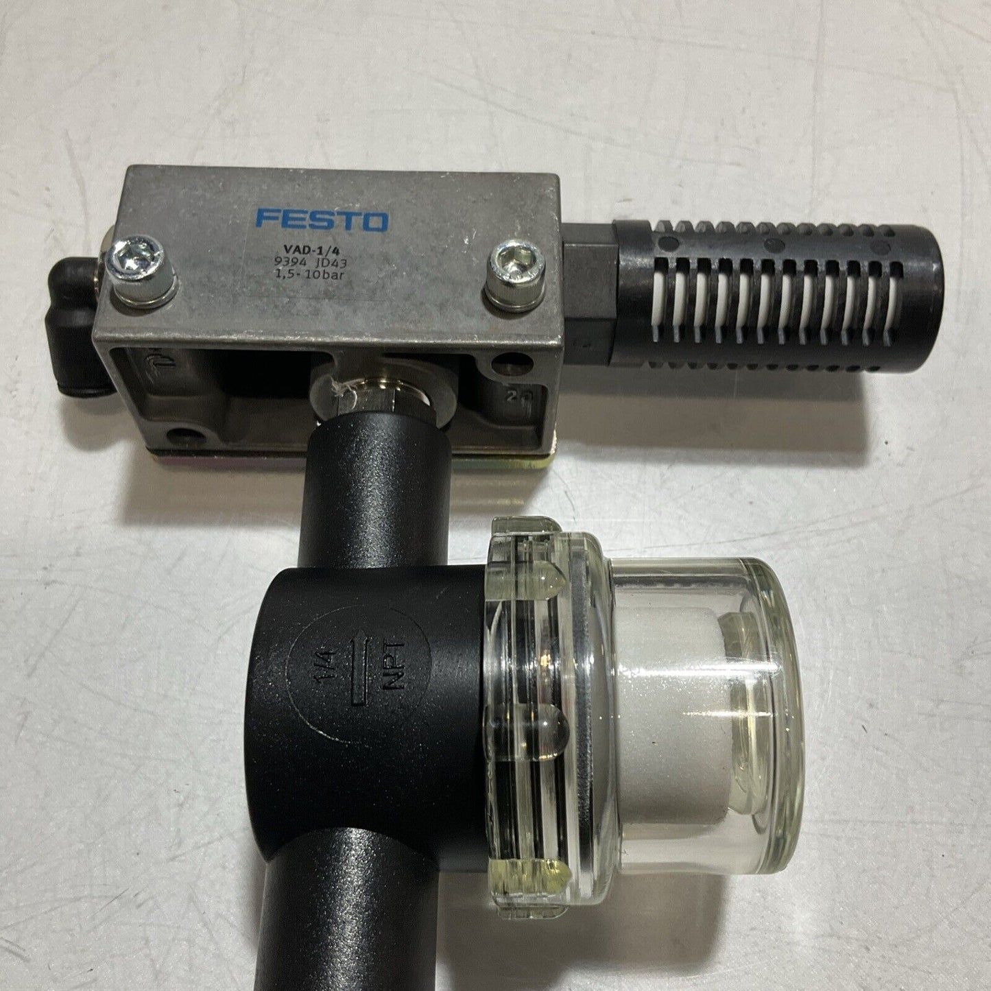 PIAB PPSF.25-X10 VACUUM FILTER ASSEMBLY REPLACEMENT ELEMENT LOT OF 2 U3S