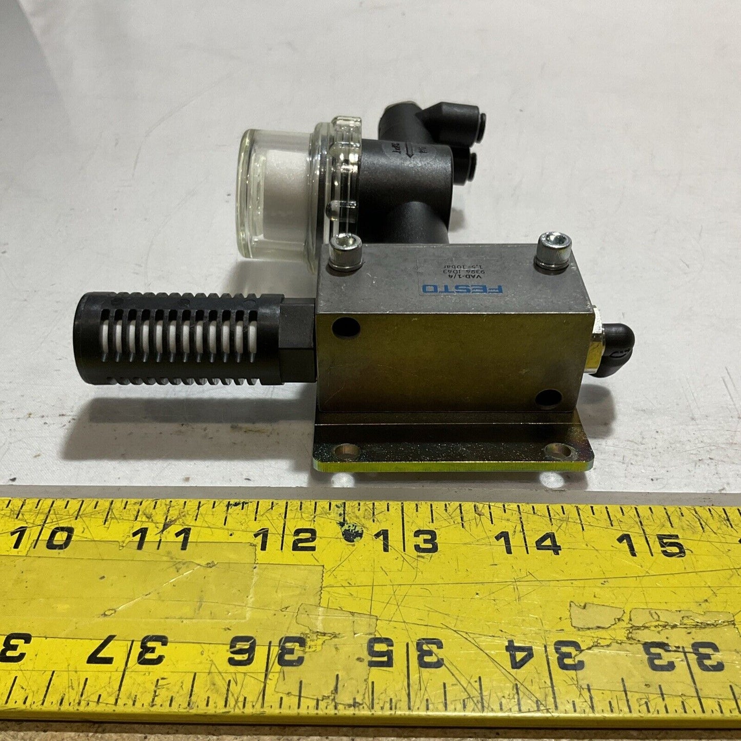 PIAB PPSF.25-X10 VACUUM FILTER ASSEMBLY REPLACEMENT ELEMENT LOT OF 2 U3S