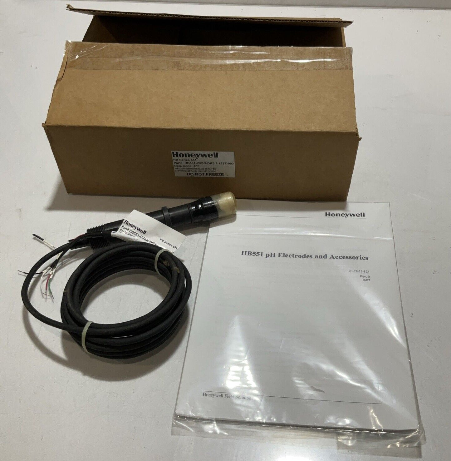 HONEYWELL  HB551-PVSR-DKSN-15ST-000  QUICK CHANGR  HB  SENSOR  U3S