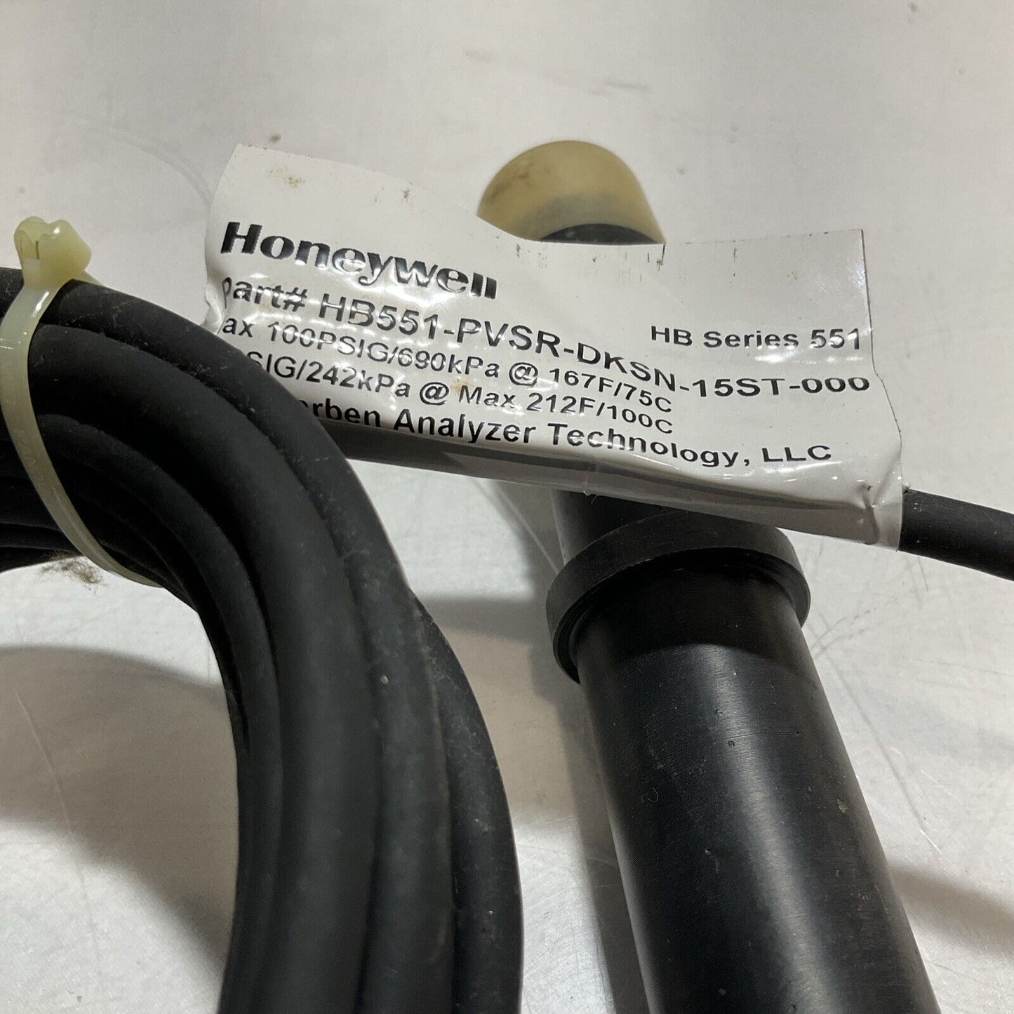 HONEYWELL  HB551-PVSR-DKSN-15ST-000  QUICK CHANGR  HB  SENSOR  U3S
