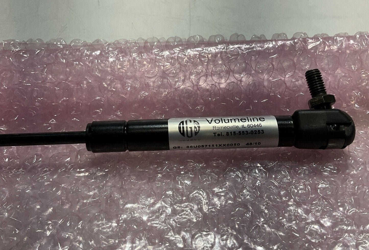 VOLUMELINE  GS: 66U057151XX0050  GAS SPRING 10LB U3S