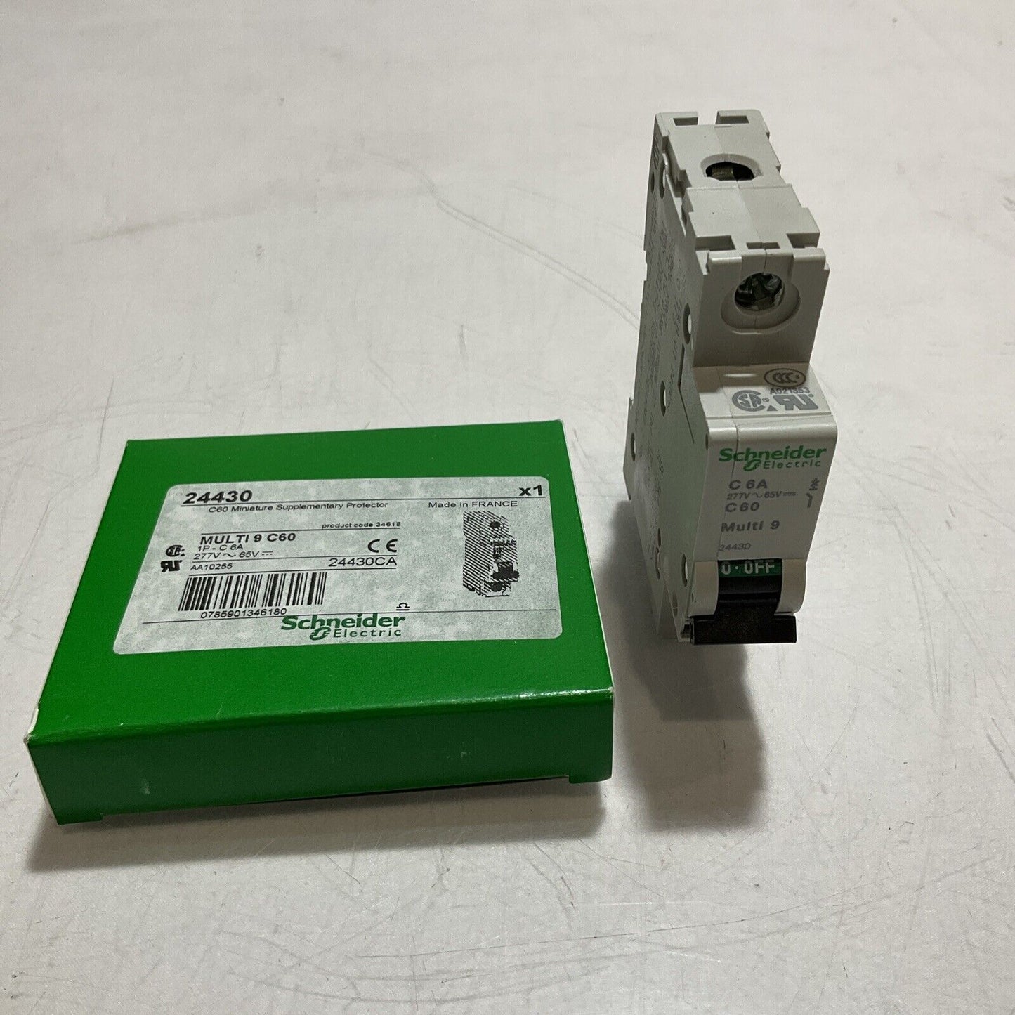 SCHNEIDER ELECTRIC 60163 MULTI 9 CIRCUIT BREAKER 2 POLE C60 D 15A U3S