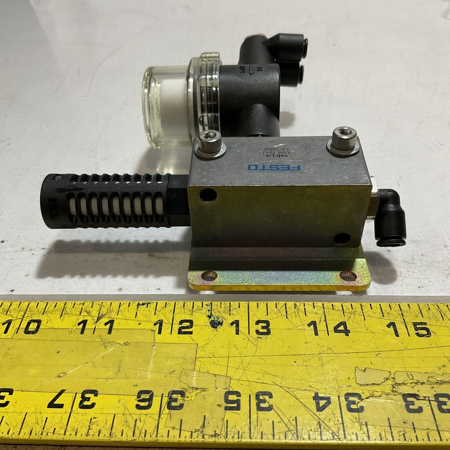 PIAB PPSF.25-X10 VACUUM FILTER ASSEMBLY REPLACEMENT ELEMENT U3S