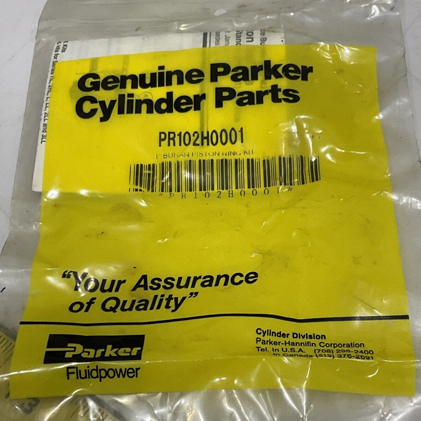 PARKER PISTON RING SERVICE KIT PR202H0001, PR102H001, PK1502A001 LOT OF 7 RM6