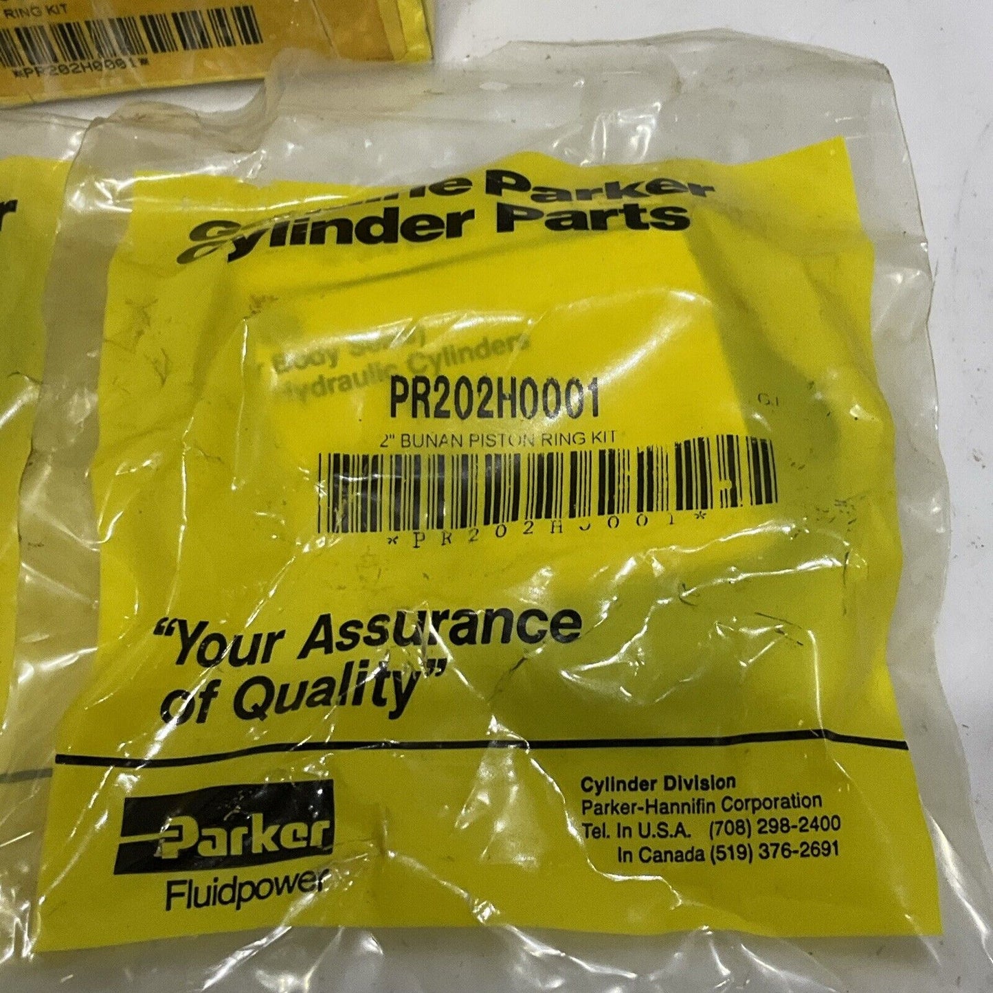 PARKER PISTON RING SERVICE KIT PR202H0001, PR102H001, PK1502A001 LOT OF 7 RM6