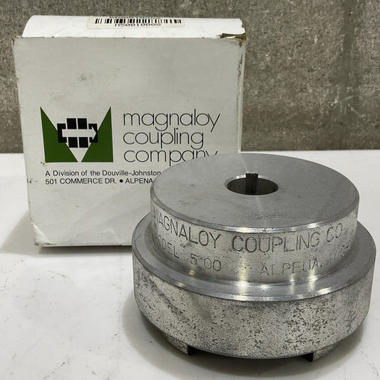 MAGNALOY COUPLING CO. M50010008 JAW COUPLING HUB MODEL 500 1 X 1/4 RM6