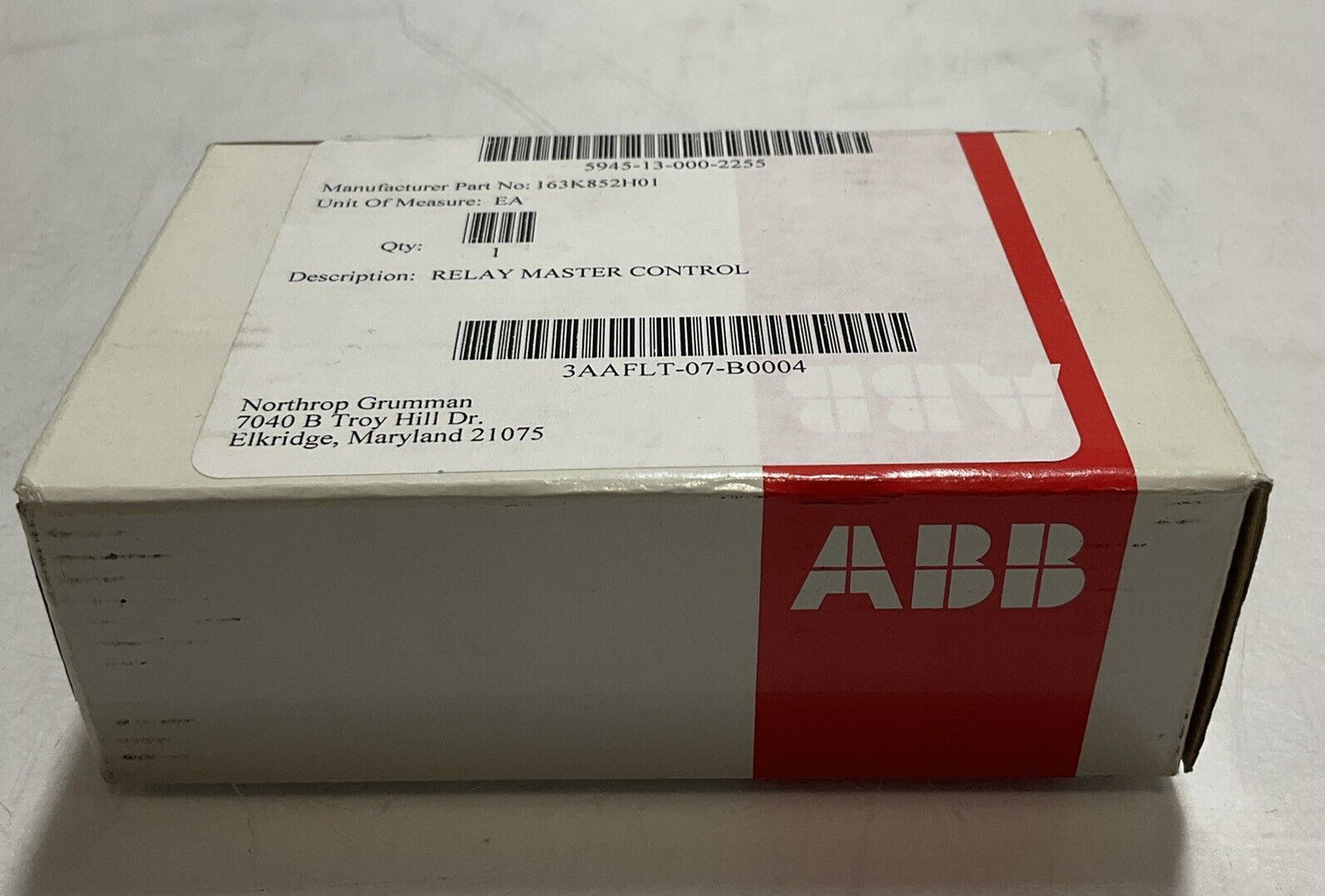 ABB AL16-30-01 1SBL183001R8101 CONTACTOR 24V U3S