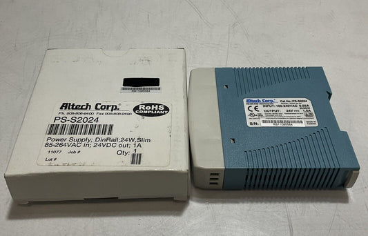 ALTECH CORP PS-S2024 100-240VAC 0.55A 50/60HZ POWER SUPPLY U3S
