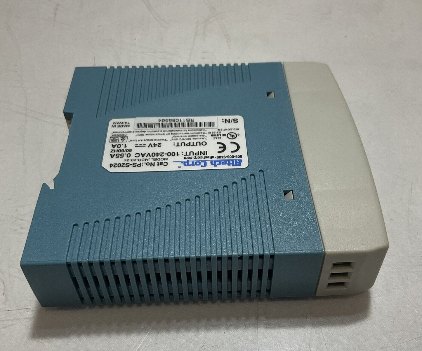 ALTECH CORP PS-S2024 100-240VAC 0.55A 50/60HZ POWER SUPPLY U3S