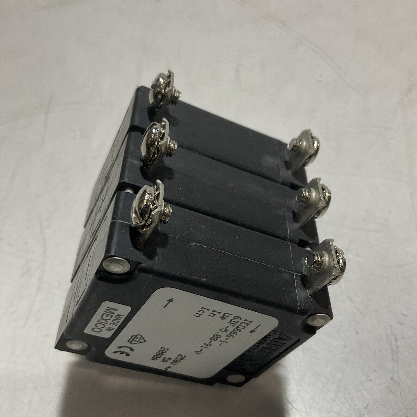 AIRPAX IEG666-1-63F-5.00-91-V  CIRCUIT  BREAKER  3POLESCREW  U3S