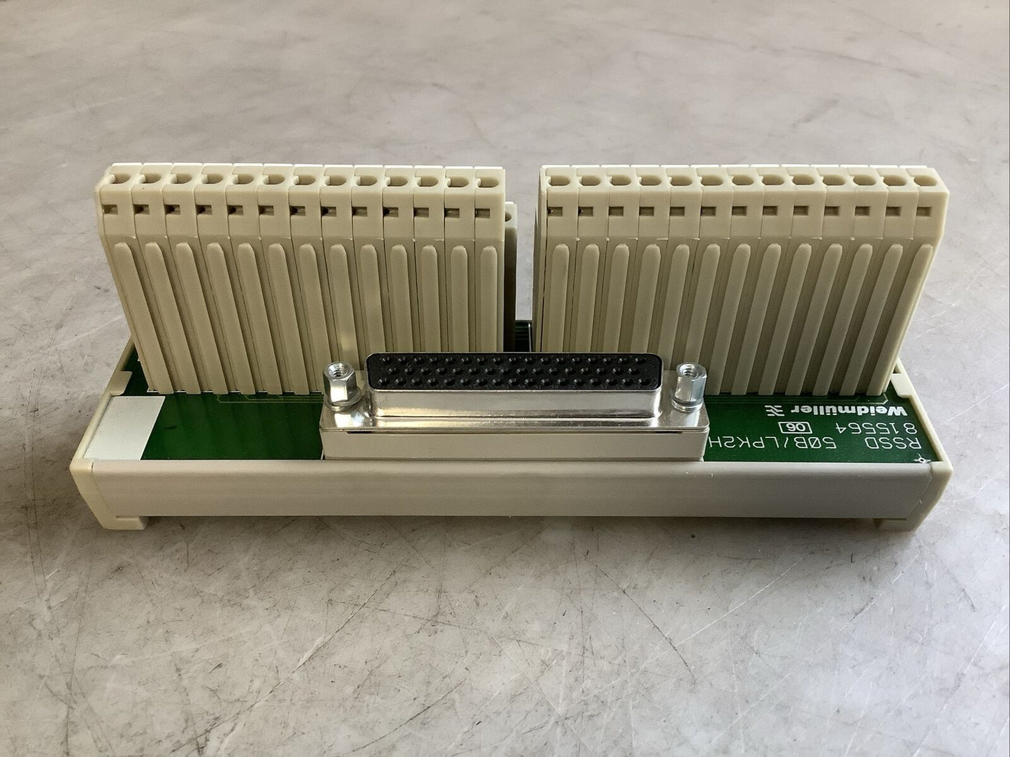 WEIDMULLER 8155640000 TERMINAL BLOCK RS SD50B/LPK2H U3S