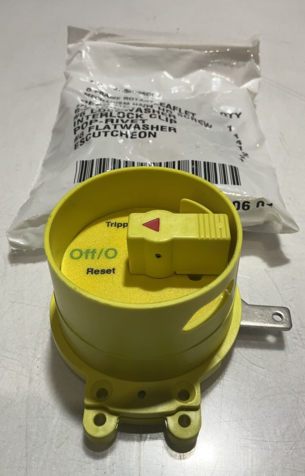 EATON HRGCC3S ROTARY  HANDLE YELLOW/SHROUDED U3S