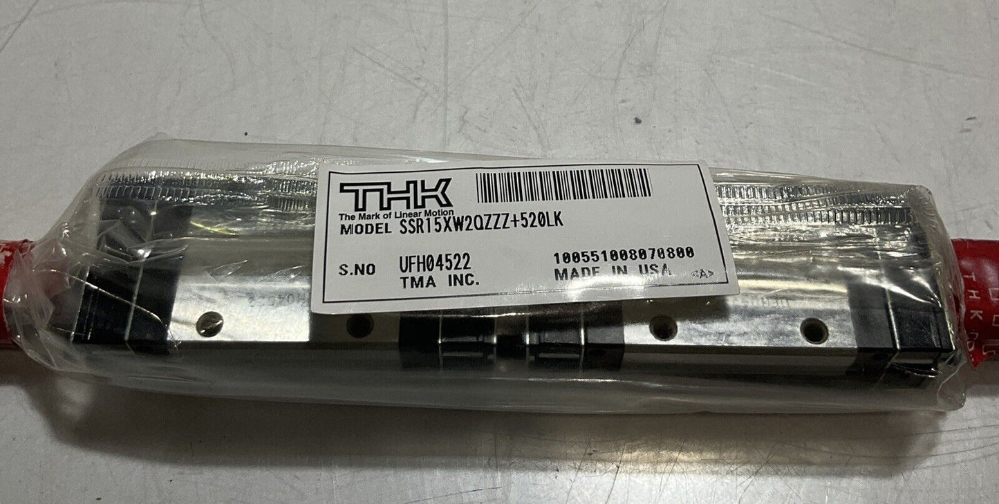 THK SSR15XW2QZZZ+520LK LINEAR BLOCK U3S