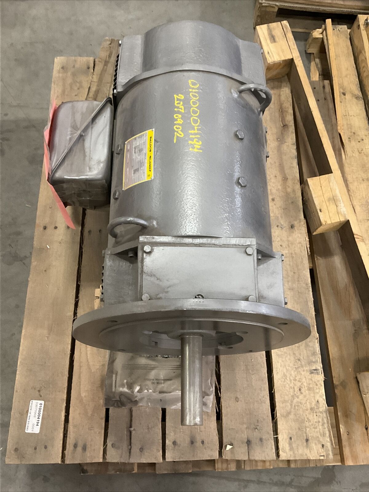 BALDOR RELIANCE B742671 ELECTRIC MOTORS 15HP 1750RPM 125VDC 123AMP 373 ...