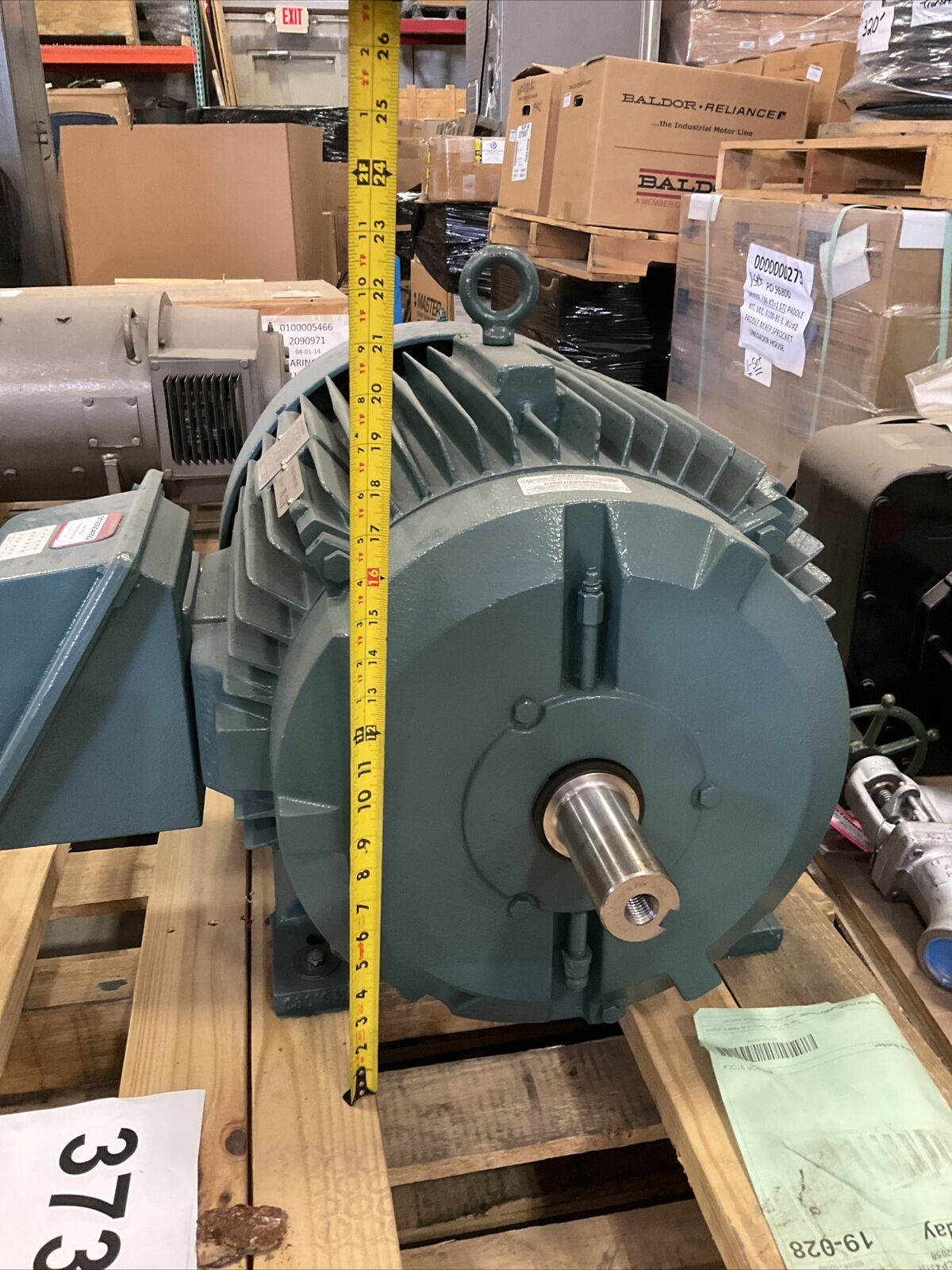 BALDOR RELIANCE SQ11743 P36G402 ELECTRIC FAN MOTOR 75HP 3555RPM 230/460V 373