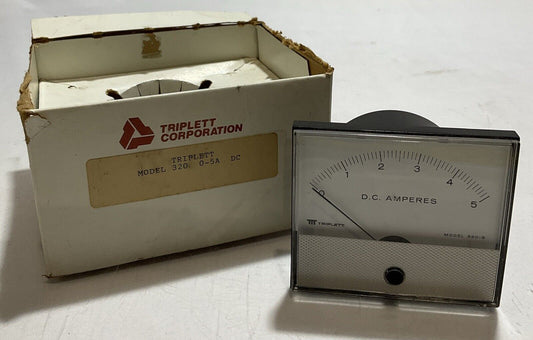 TRIPLETT  CORPORATION  320-G  PANEL  METER SUPPLIES  U3S