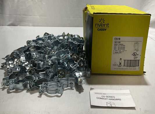 CADDY  CD2B  CD SERIES CONDUIT HANGERS  LOT OF  100 U3S