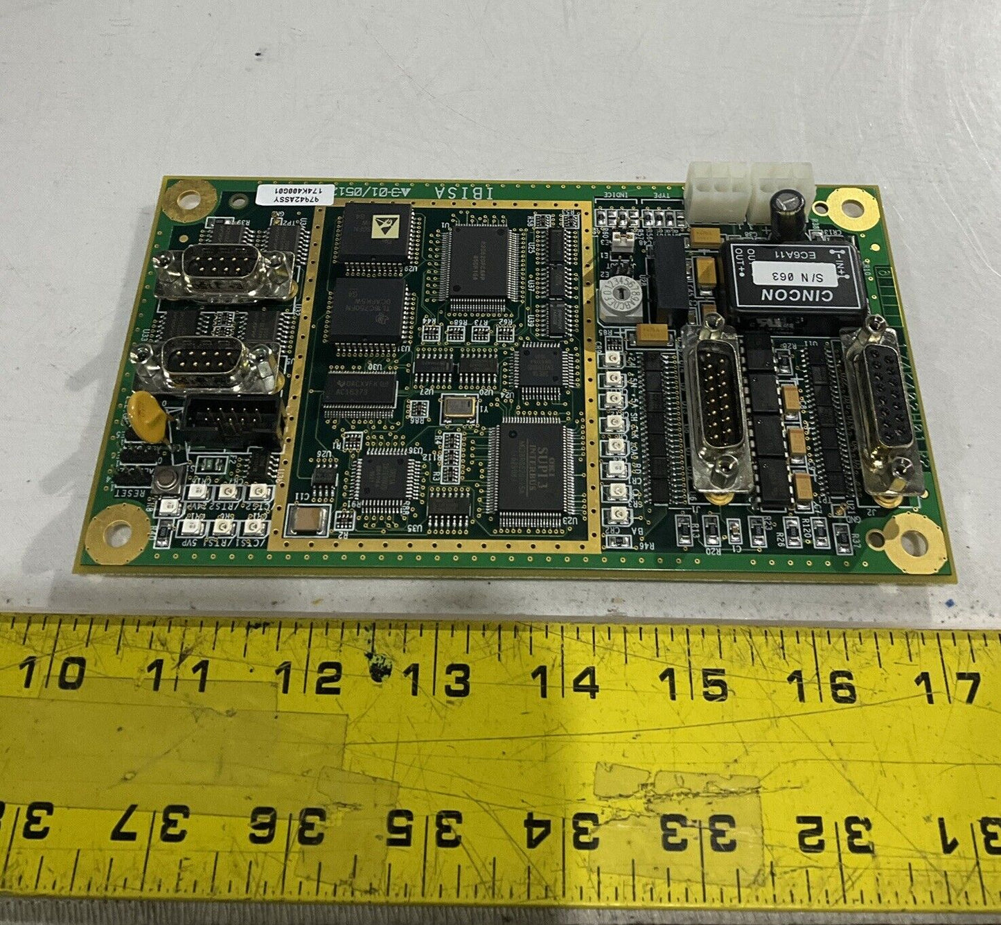 IBISA 174K400G01 CC12-SB001 5998-12-000-2058 PCB U3S