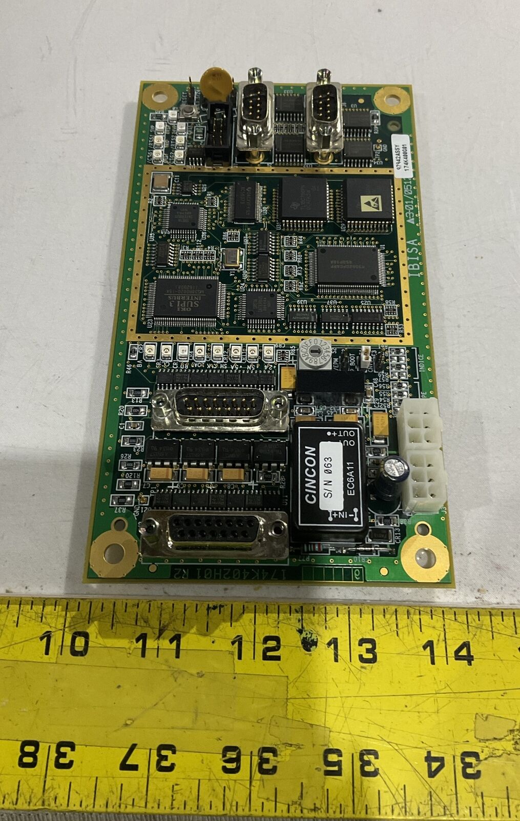 IBISA 174K400G01 CC12-SB001 5998-12-000-2058 PCB U3S