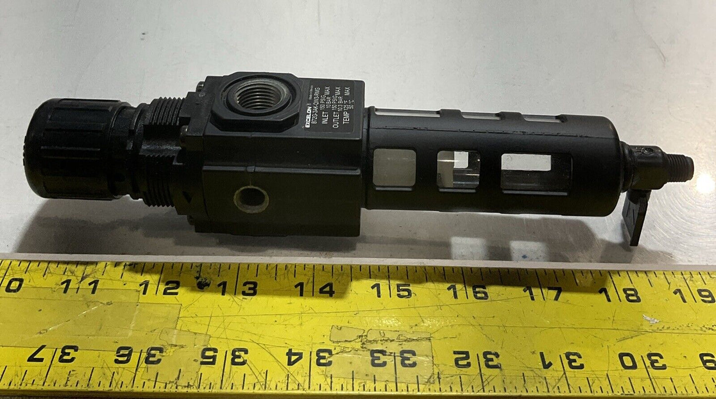 NORGREN  B72G-3AK-QW3-RMG PNEUMATIC FILTER/ REGULATOR 150 PSIG U3S