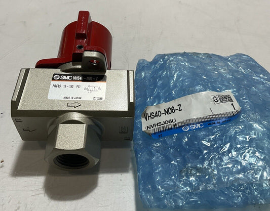 SMC  VHS40-N06-Z  VALVE  LOCK-OUT 3 WAYS  U3S