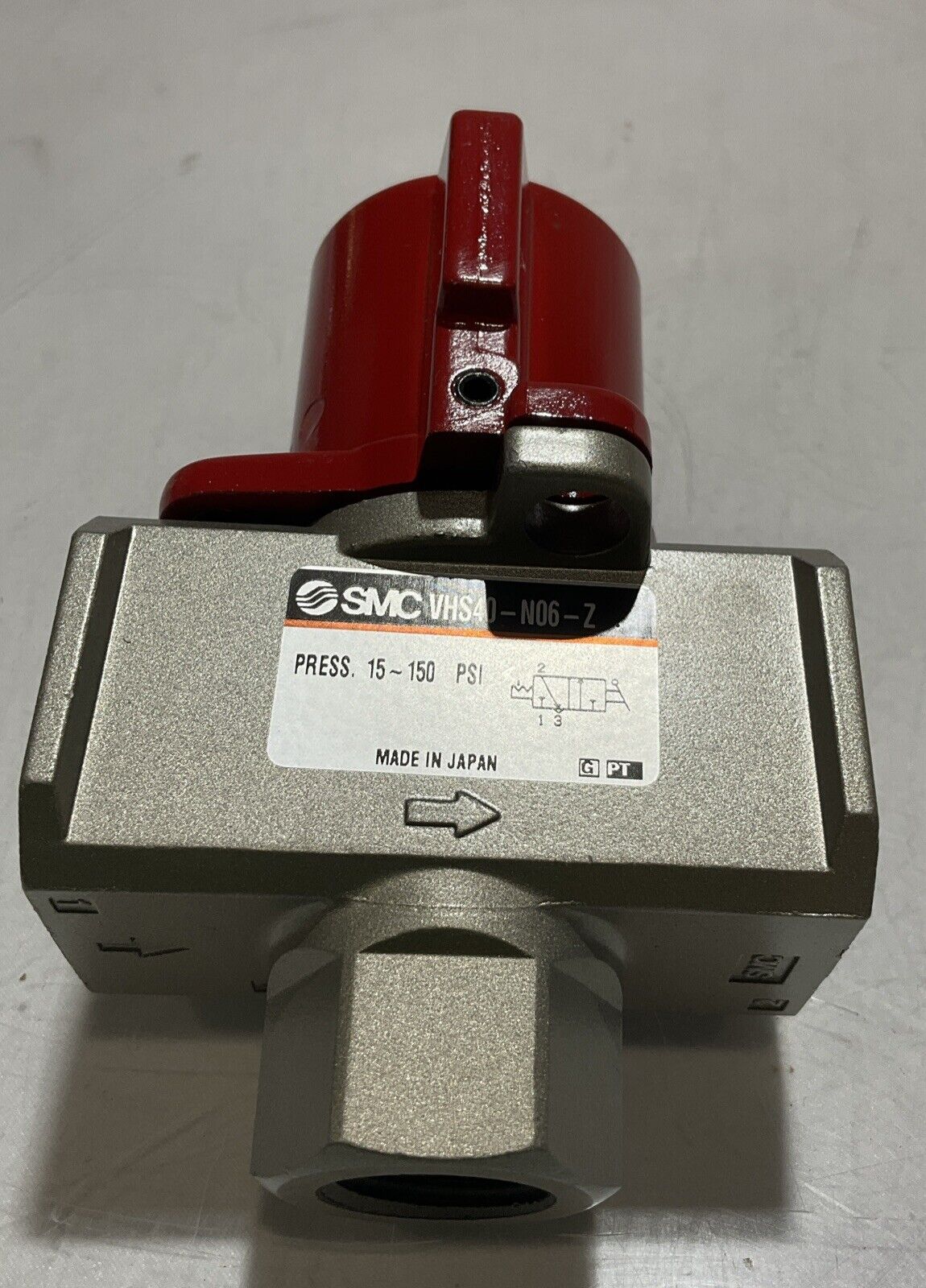 SMC  VHS40-N06-Z  VALVE  LOCK-OUT 3 WAYS  U3S