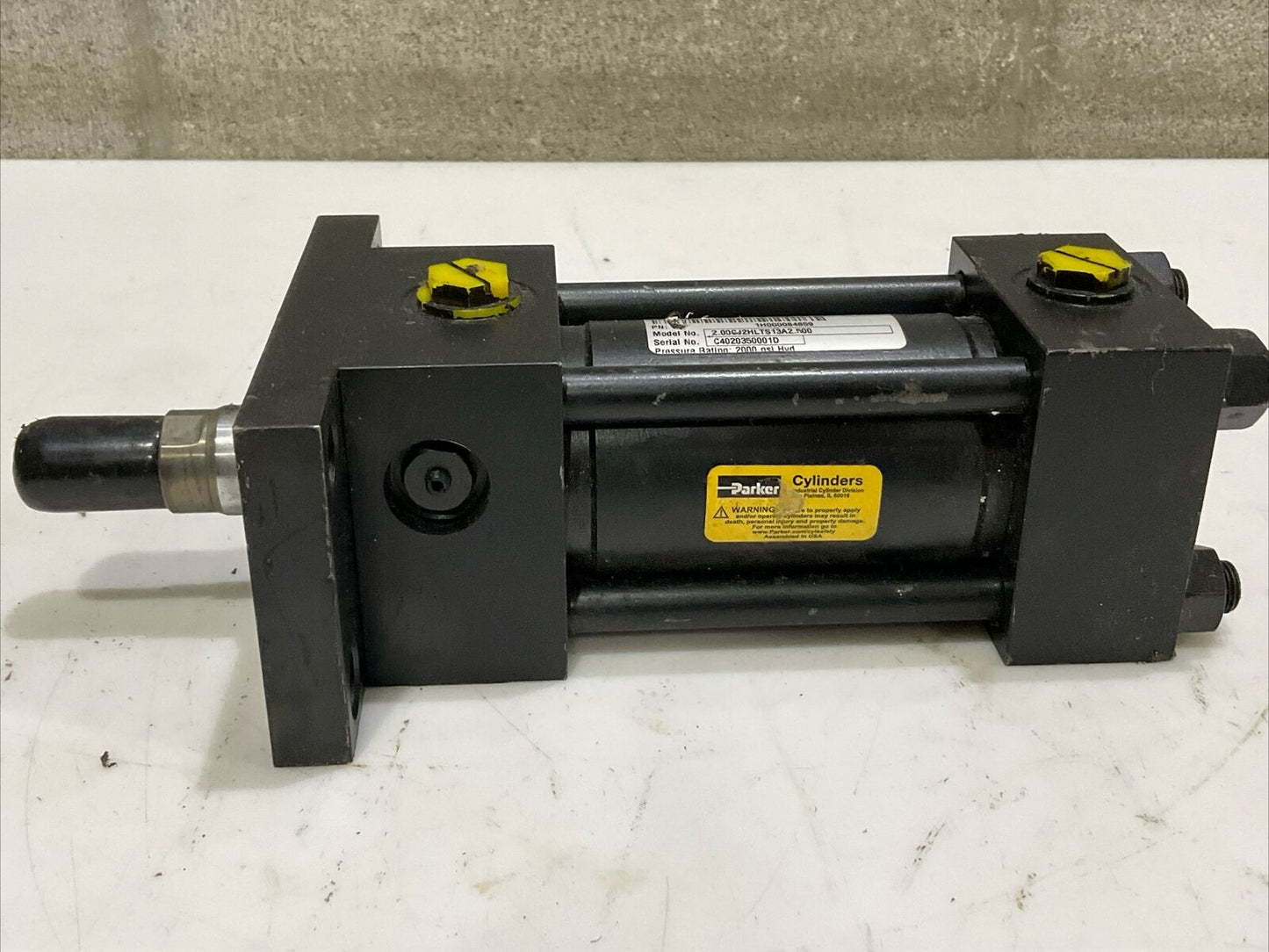 PARKER 2.00CJ2HLTS13A2.500 1H000084859 HYDRAULIC CYLINDER 2000 PSI RM6