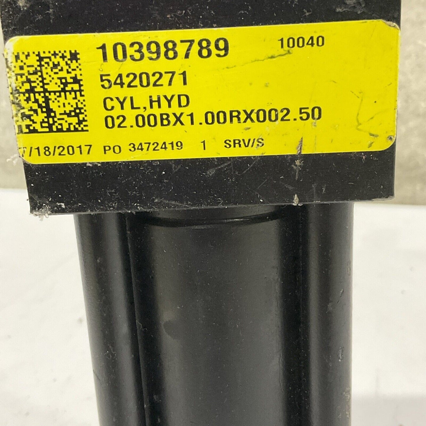 PARKER 2.00CJ2HLTS13A2.500 1H000084859 HYDRAULIC CYLINDER 2000 PSI RM6