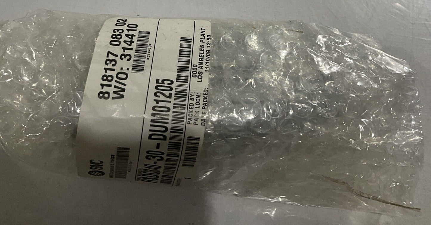 SMC RSDQB-30-DUMO-1205 COMPACT STOPPER CYLINDER 150 PSI 40MM U3S