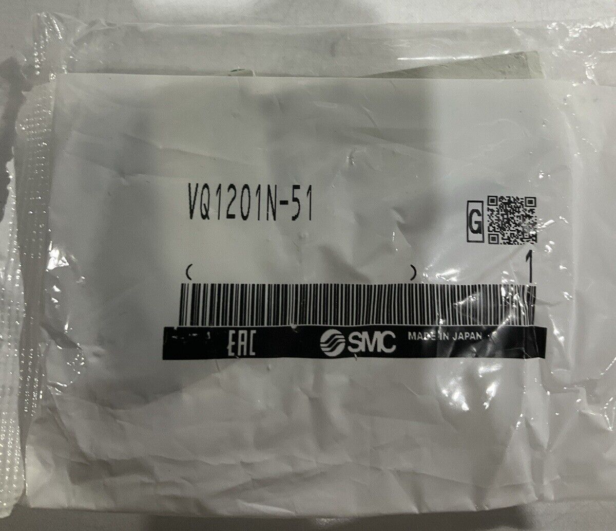 SMC VQ1201N-51 PNEUMATIC SOLENOID VALVE  U3S