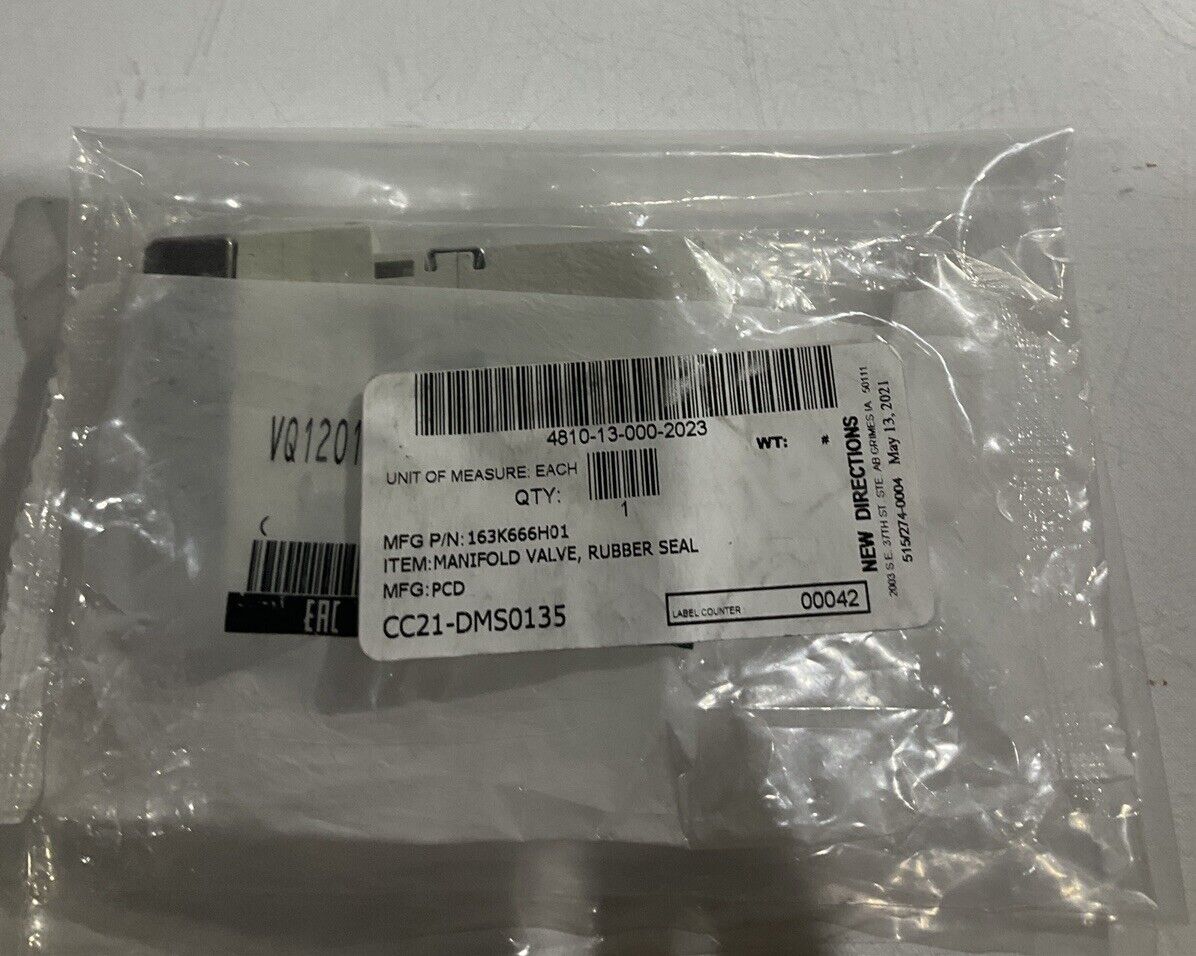 SMC VQ1201N-51 PNEUMATIC SOLENOID VALVE  U3S