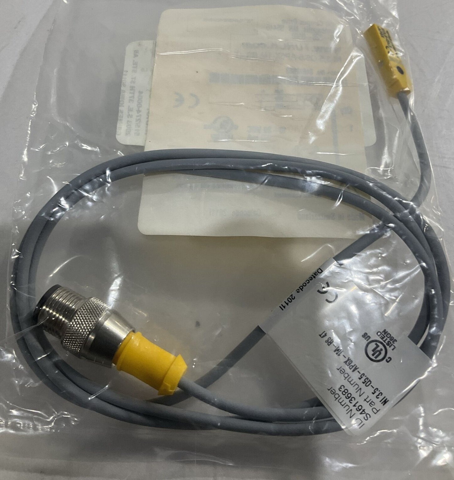 TURCK NI 3.5-Q5.5-AP6X-1M-RS 4T INDUCTIVE SENSOR SWITCH 10-30 VDC 15MA U3S
