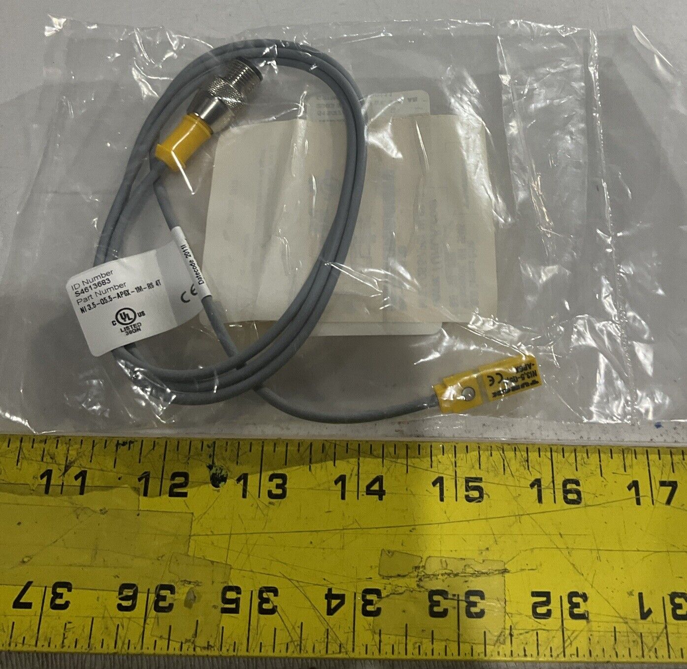 TURCK NI 3.5-Q5.5-AP6X-1M-RS 4T INDUCTIVE SENSOR SWITCH 10-30 VDC 15MA U3S