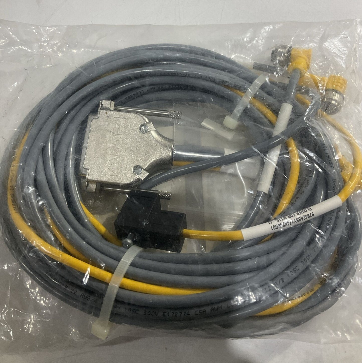 TURCK 3AAFLT-07-B-0004 W711 FDR FEEDER CABLE ASSEMBLY V2-J17 U3S