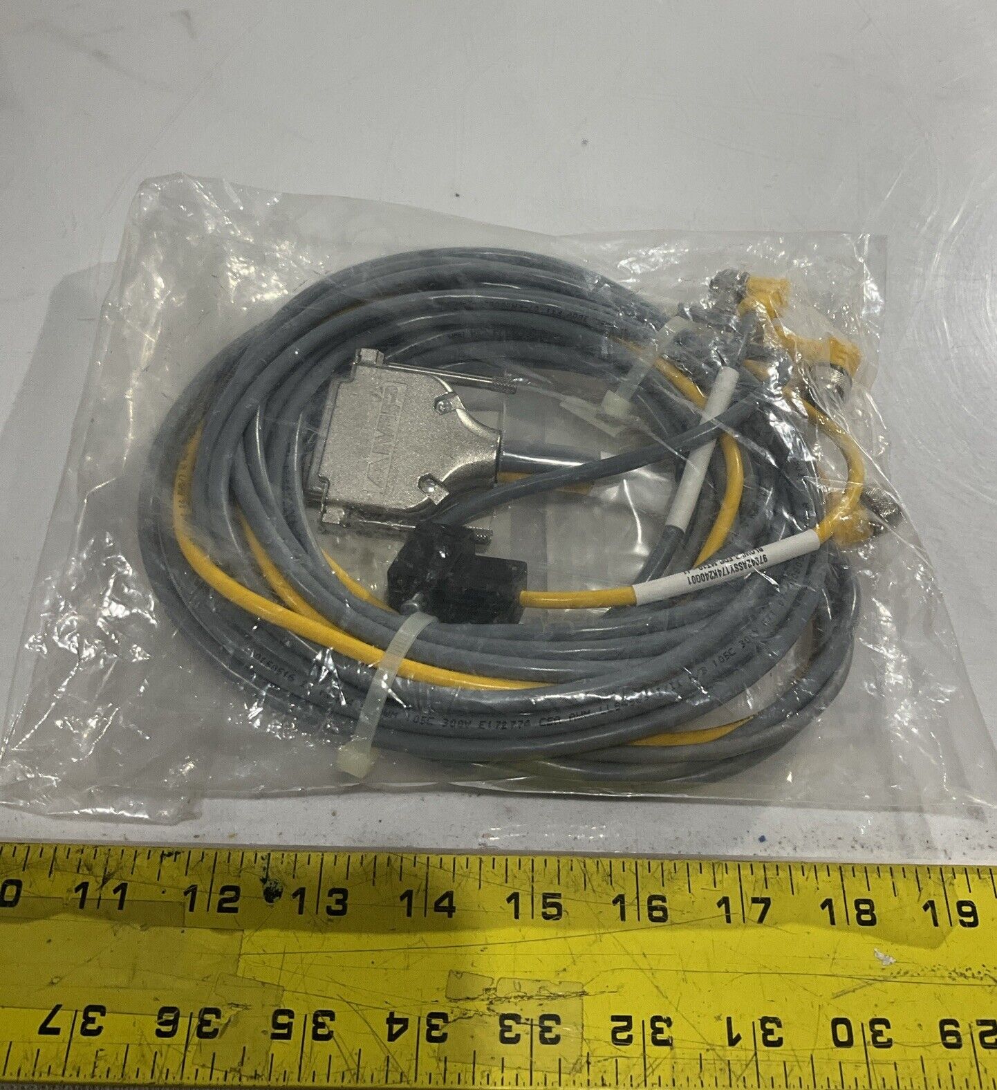 TURCK 3AAFLT-07-B-0004 W711 FDR FEEDER CABLE ASSEMBLY V2-J17 U3S