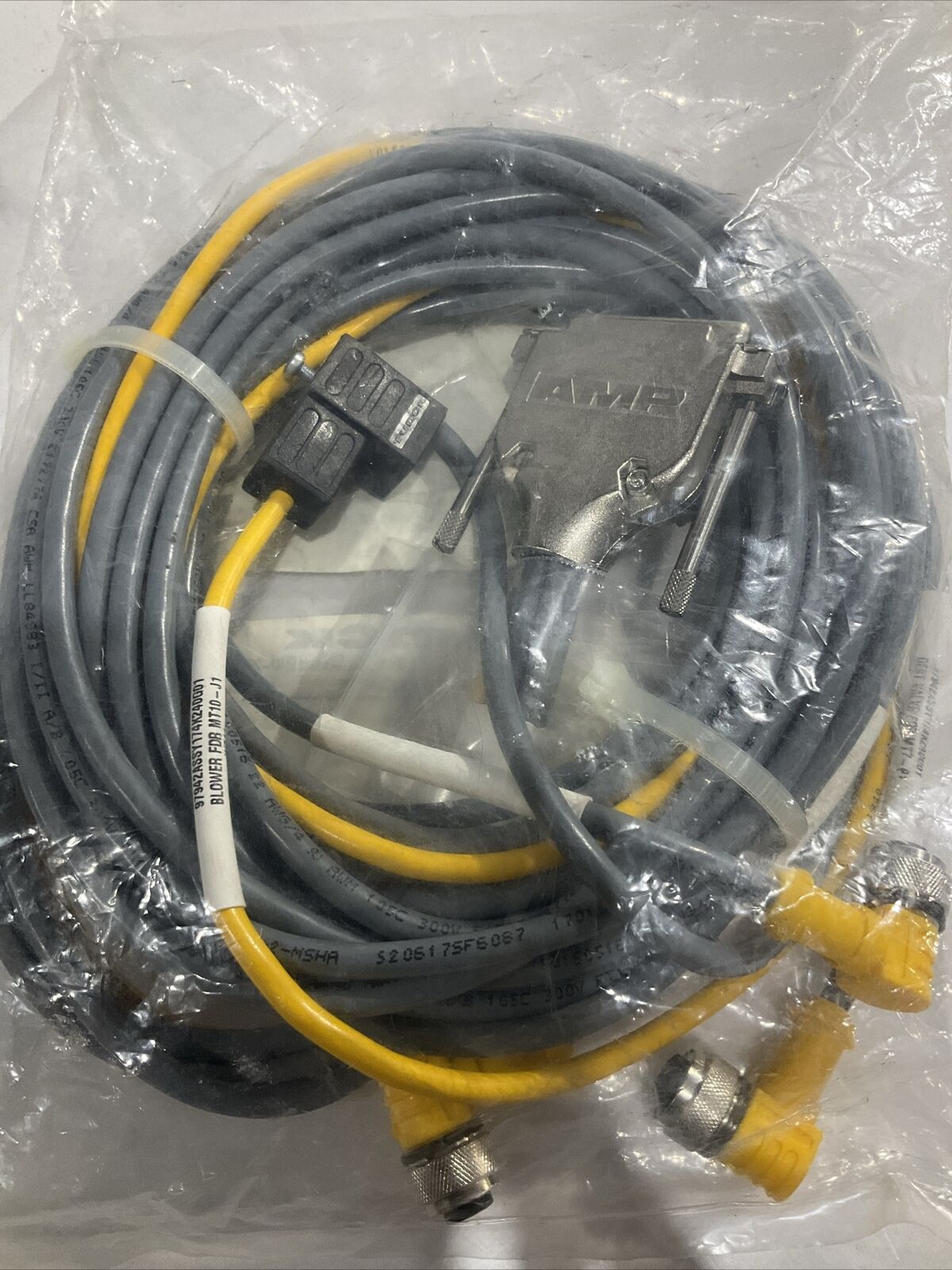 TURCK 3AAFLT-07-B-0004 W711 FDR FEEDER CABLE ASSEMBLY V2-J17 U3S