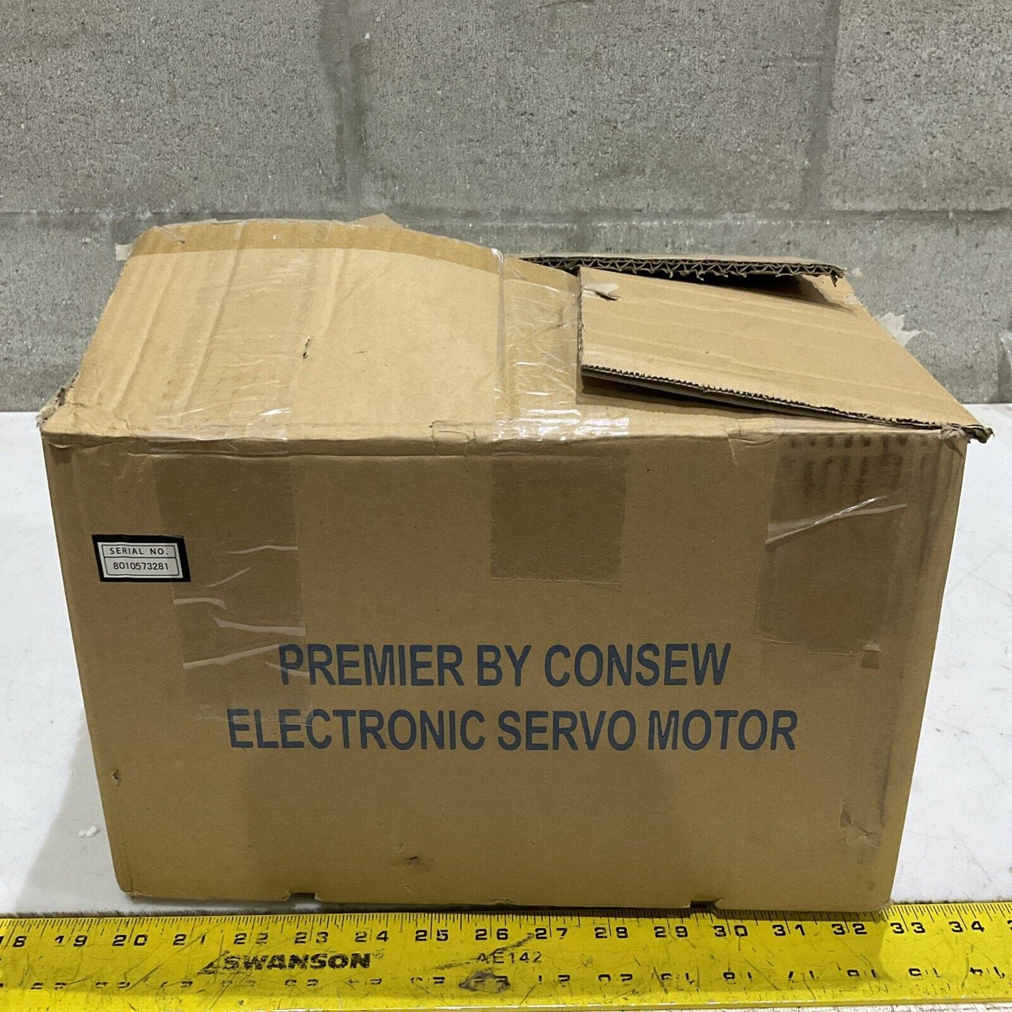 CONSEW CSM-2001 ELECTRONIC SERVO MOTOR 220V 550W 0-4500 RPM RM6